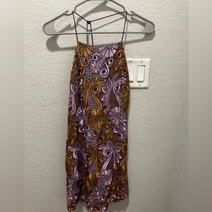 Anthropologie backless mini dress